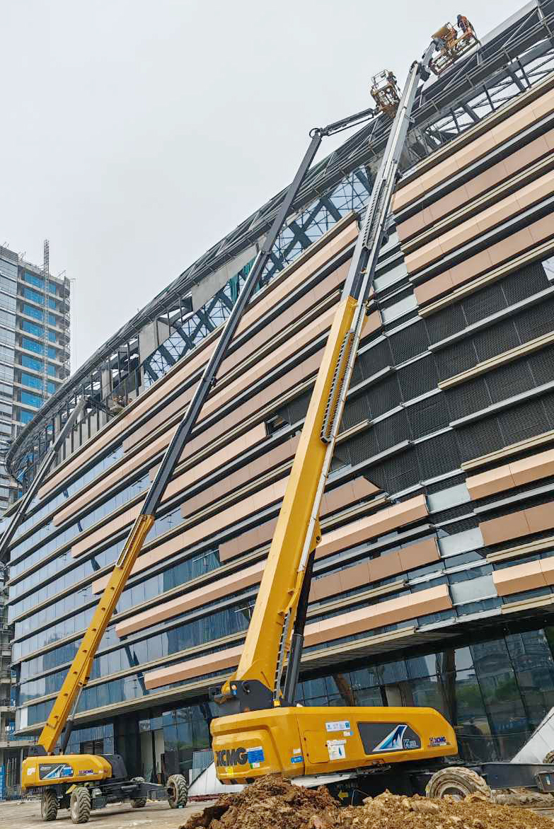 从蓝图到实景， XGS40ACK-Li助力德清金融广场崛起